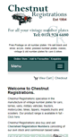 Mobile Screenshot of chestnut-registrations.co.uk